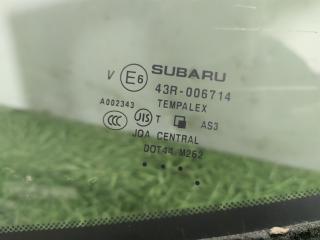 Запчасть стекло глухое заднее правое Subaru Forester 2012-2018