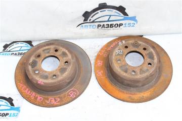 Тормозной диск задний Nissan Teana 2008-2012