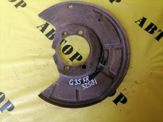Запчасть пыльник тормозного диска INFINITI G35 (V36) 2007-2014 2007