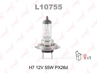Лампа автомобильная LYNXauto H7 12V55W PX26D