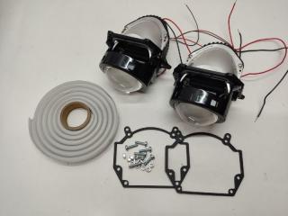 Запчасть линзы фары bi-led aozoom a3+ Daewoo Nexia