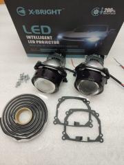 Запчасть линзы фары bi-led aozoom 07+ Volvo S40